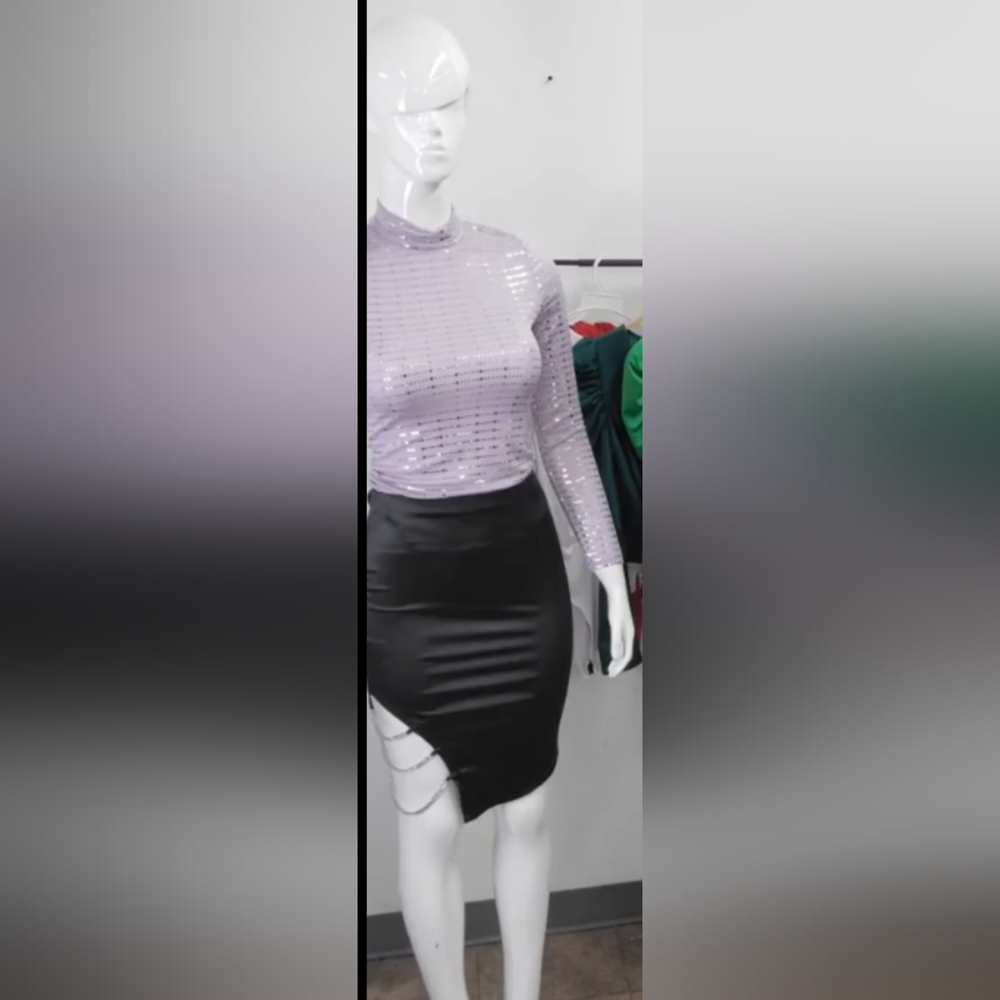 Elegant Black Women's Skirt